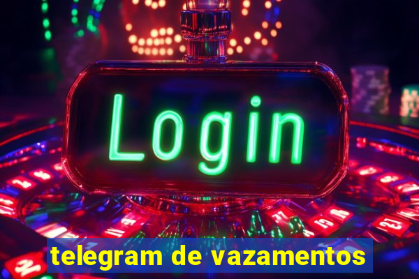 telegram de vazamentos